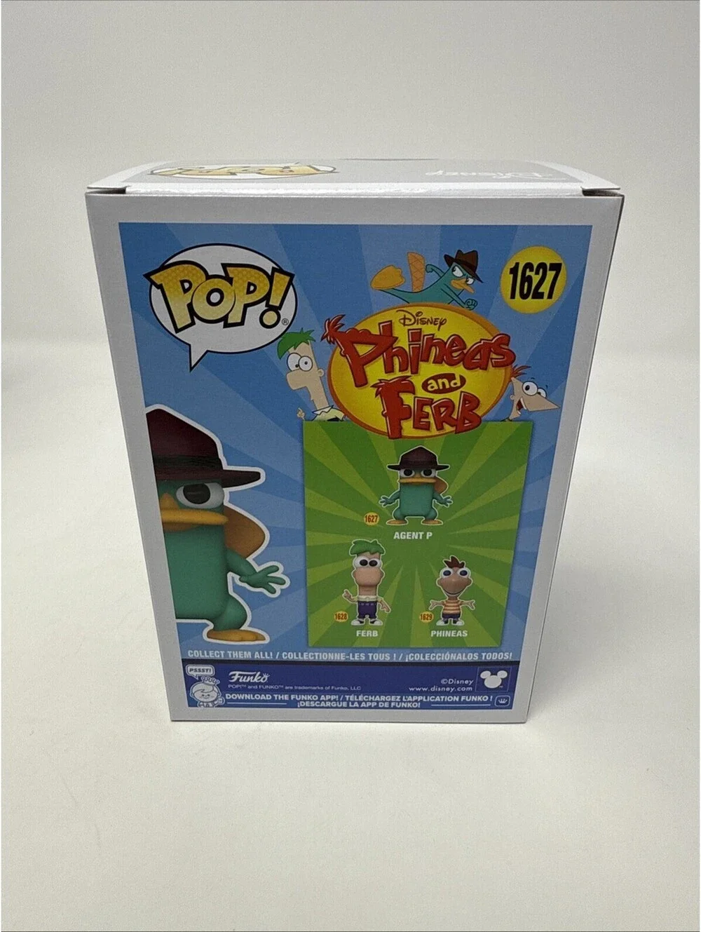 Agent P #1627 Disney Phineas and Ferb